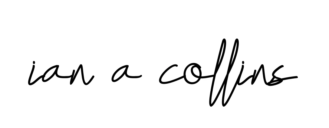 Handwritten Signature for Ian-a-collins - Style 155 Online