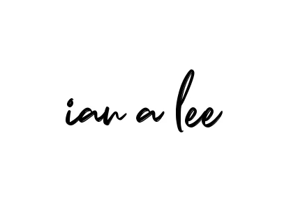Handwritten Signature for Ian-a-lee - Style 141 Online