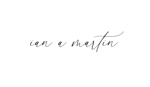 Handwritten Signature for Ian-a-martin - Style 134 Online