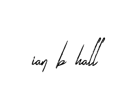 Handwritten Signature for Ian-b-hall - Style 133 Online