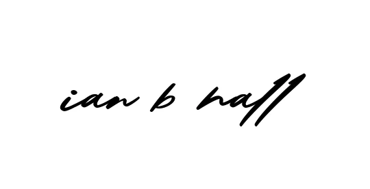 Handwritten Signature for Ian-b-hall - Style 140 Online