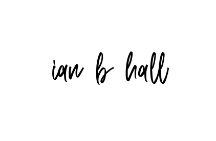 Handwritten Signature for Ian-b-hall - Style 143 Online