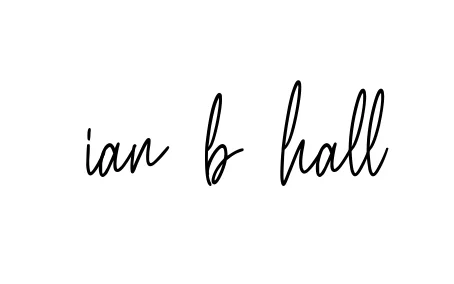 Handwritten Signature for Ian-b-hall - Style 154 Online
