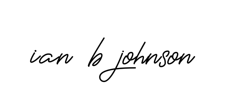 Handwritten Signature for Ian-b-johnson - Style 150 Online