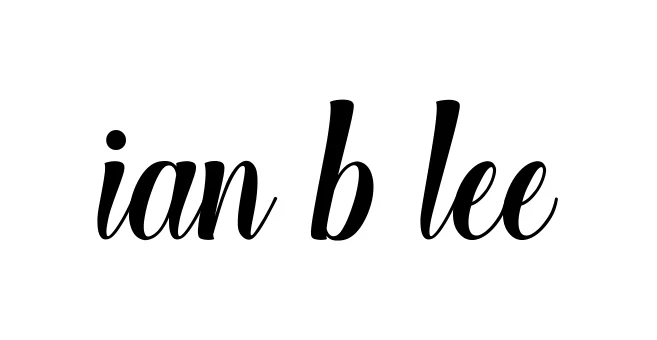 Handwritten Signature for Ian-b-lee - Style 148 Online