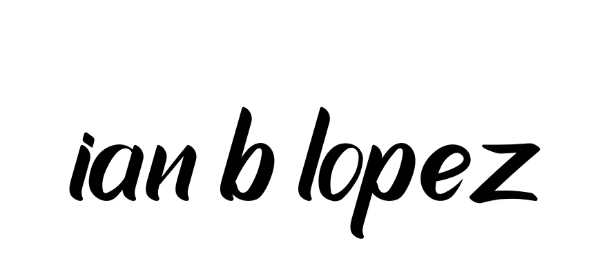 Handwritten Signature for Ian-b-lopez - Style 153 Online