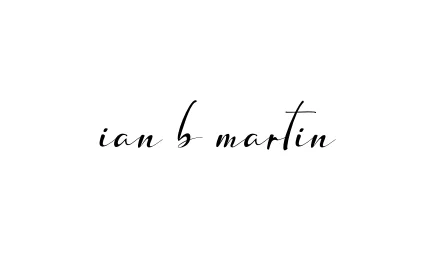 Handwritten Signature for Ian-b-martin - Style 132 Online