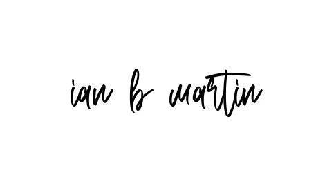 Handwritten Signature for Ian-b-martin - Style 143 Online