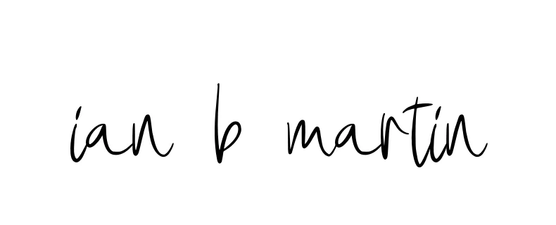 Handwritten Signature for Ian-b-martin - Style 146 Online