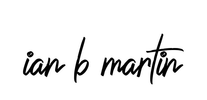 Handwritten Signature for Ian-b-martin - Style 149 Online