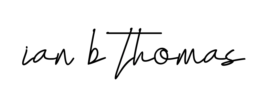 Handwritten Signature for Ian-b-thomas - Style 155 Online