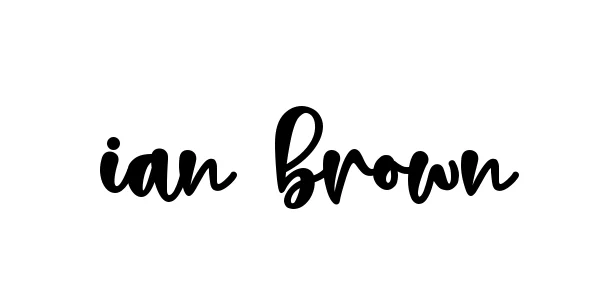 Handwritten Signature for Ian-brown - Style 136 Online