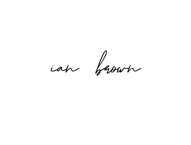 Handwritten Signature for Ian-brown - Style 139 Online