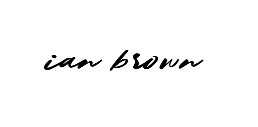 Handwritten Signature for Ian-brown - Style 140 Online