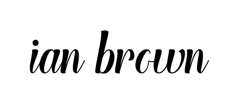 Handwritten Signature for Ian-brown - Style 148 Online