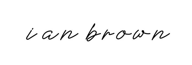 Handwritten Signature for Ian-brown - Style 152 Online