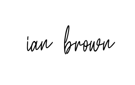 Handwritten Signature for Ian-brown - Style 154 Online