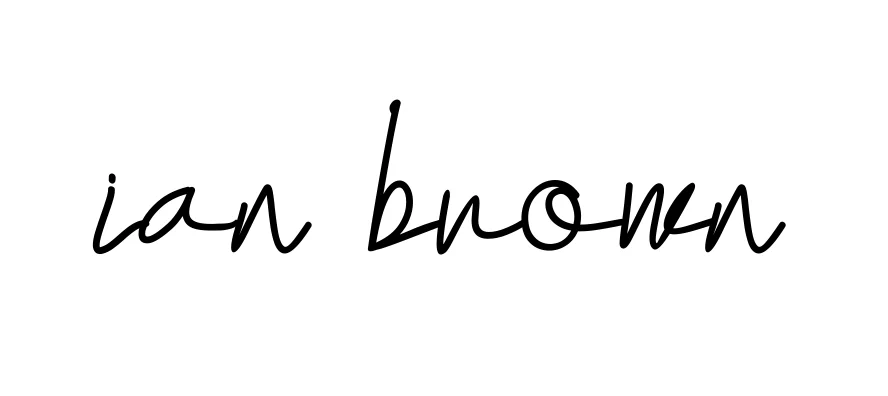 Handwritten Signature for Ian-brown - Style 155 Online