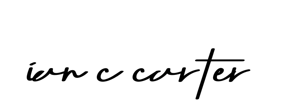 Handwritten Signature for Ian-c-carter - Style 135 Online