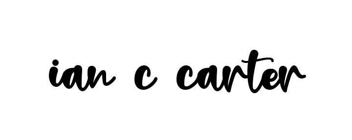 Handwritten Signature for Ian-c-carter - Style 136 Online
