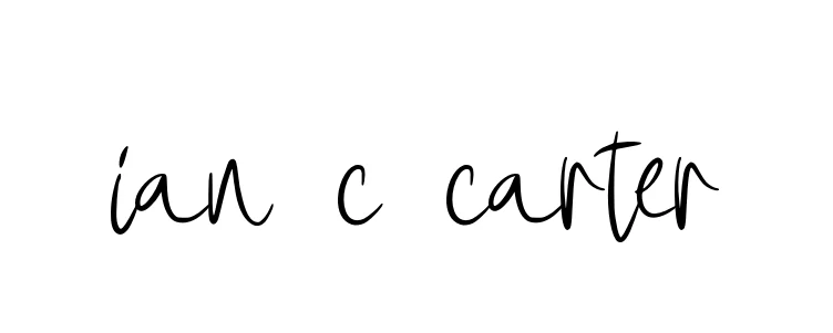 Handwritten Signature for Ian-c-carter - Style 146 Online