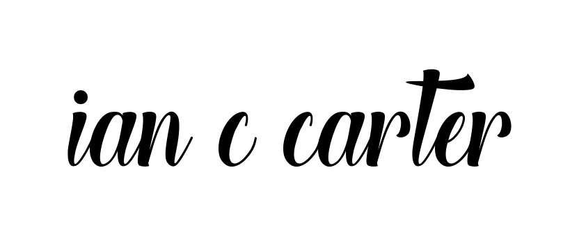 Handwritten Signature for Ian-c-carter - Style 148 Online