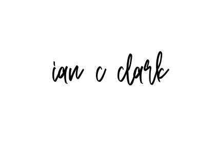 Handwritten Signature for Ian-c-clark - Style 143 Online