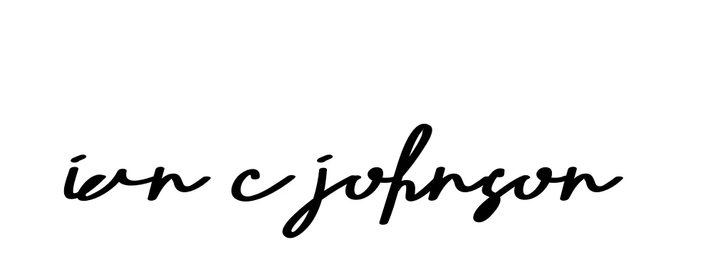 Handwritten Signature for Ian-c-johnson - Style 135 Online