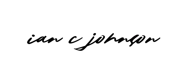 Handwritten Signature for Ian-c-johnson - Style 140 Online