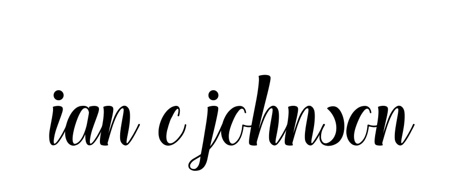Handwritten Signature for Ian-c-johnson - Style 148 Online