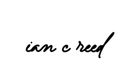 Handwritten Signature for Ian-c-reed - Style 137 Online