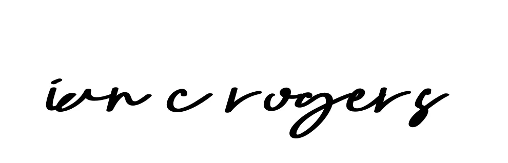 Handwritten Signature for Ian-c-rogers - Style 135 Online