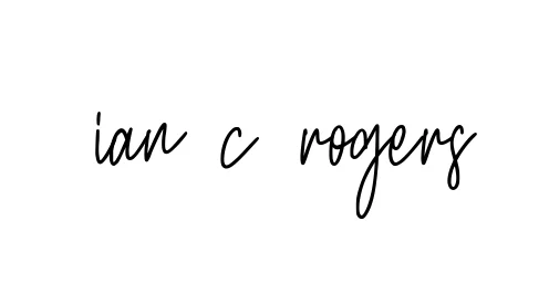 Handwritten Signature for Ian-c-rogers - Style 154 Online