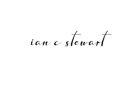 Handwritten Signature for Ian-c-stewart - Style 132 Online