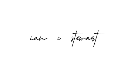 Handwritten Signature for Ian-c-stewart - Style 139 Online