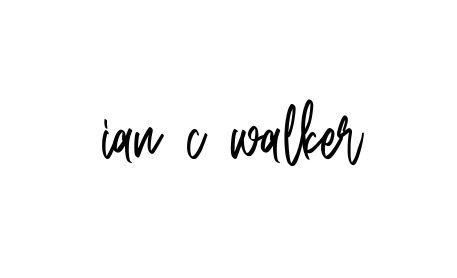 Handwritten Signature for Ian-c-walker - Style 143 Online