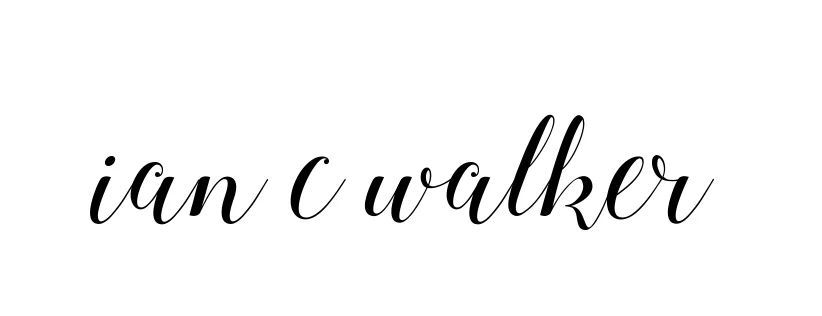 Handwritten Signature for Ian-c-walker - Style 144 Online
