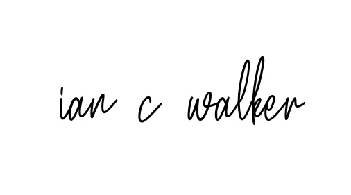 Handwritten Signature for Ian-c-walker - Style 154 Online