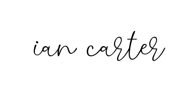 Handwritten Signature for Ian-carter - Style 147 Online