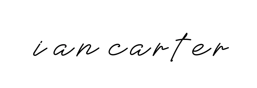 Handwritten Signature for Ian-carter - Style 152 Online