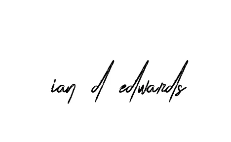 Handwritten Signature for Ian-d-edwards - Style 133 Online