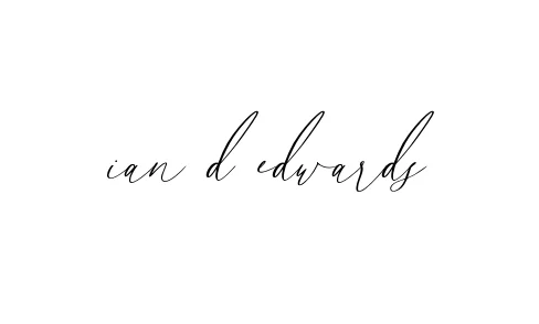 Handwritten Signature for Ian-d-edwards - Style 134 Online