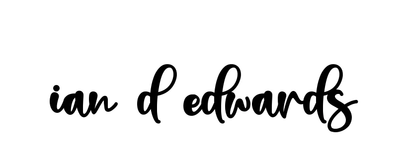 Handwritten Signature for Ian-d-edwards - Style 136 Online