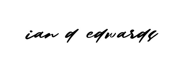 Handwritten Signature for Ian-d-edwards - Style 140 Online