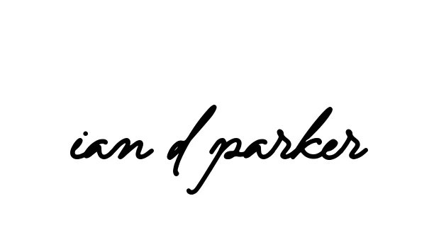 Handwritten Signature for Ian-d-parker - Style 137 Online
