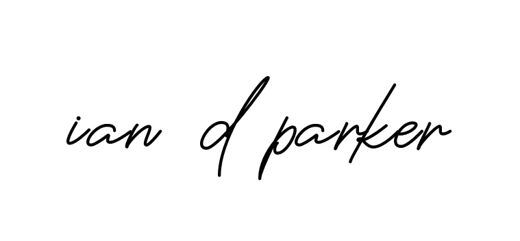 Handwritten Signature for Ian-d-parker - Style 150 Online