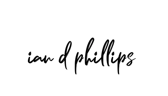 Handwritten Signature for Ian-d-phillips - Style 141 Online