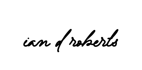 Handwritten Signature for Ian-d-roberts - Style 138 Online