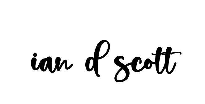 Handwritten Signature for Ian-d-scott - Style 136 Online