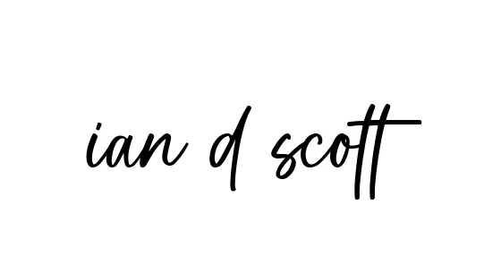 Handwritten Signature for Ian-d-scott - Style 142 Online